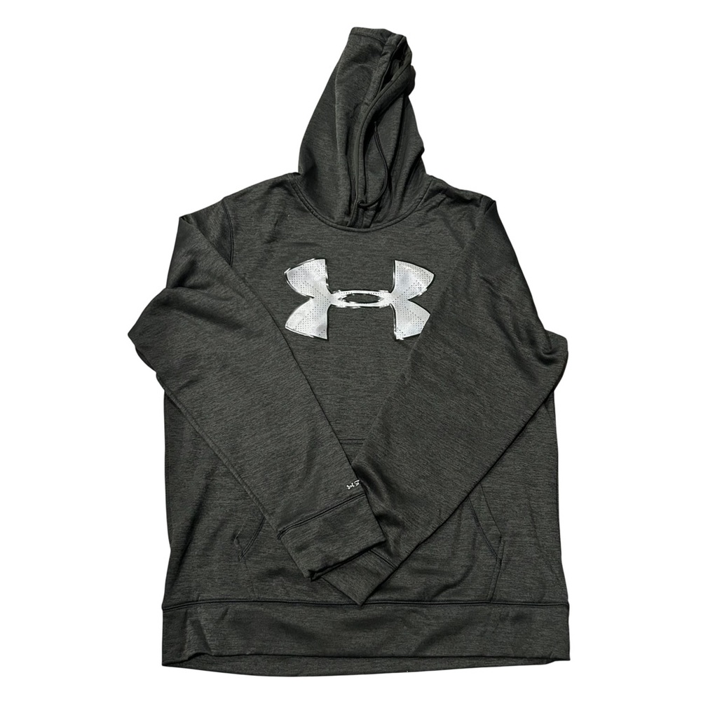 Under Armour Mens Dark Green‎ Hoodie Size Large